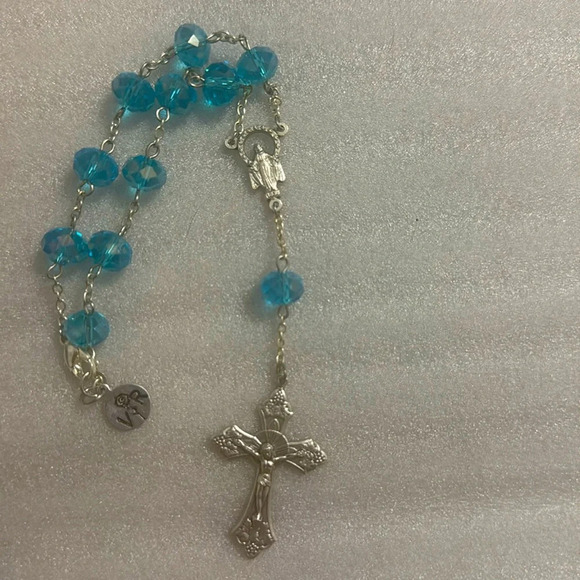 FATIMA PALM ROSARY - Picture 1 of 1